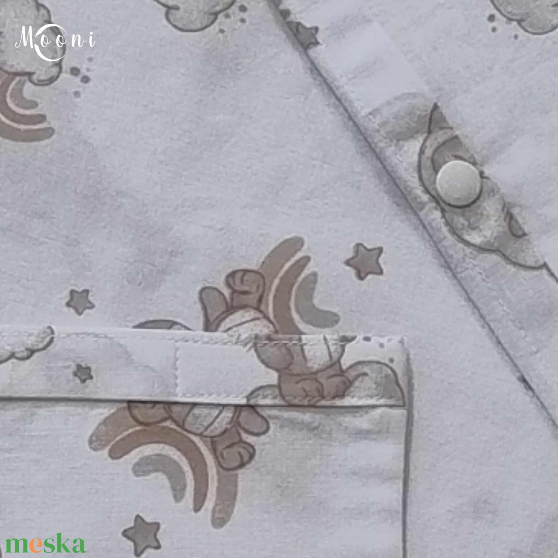 Kismackóm - Pamut ágyneműhuzat szett - otthon & életmód - babaszoba, gyerekszoba - baba ágynemű - Meska.hu