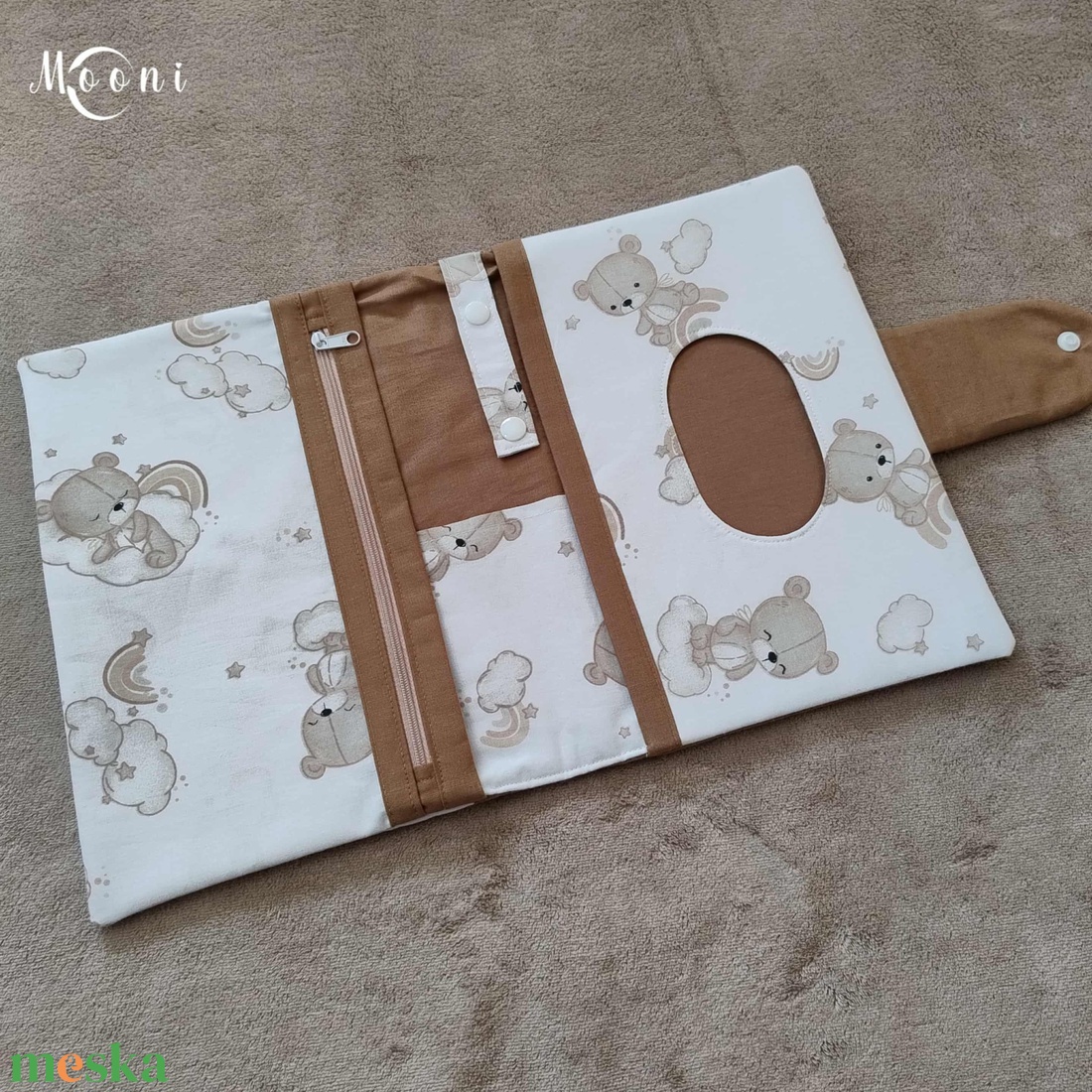 Kismackóm  Pelenkázó neszesszer - táska & tok - pelenkatáska - kismamatáska - Meska.hu