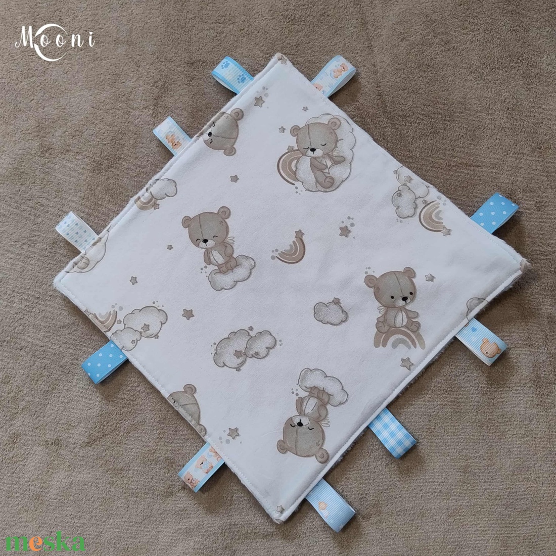 Kismackóm � Címke kendő - baba - mama - baba játékok - szundikendő, alvóka - Meska.hu