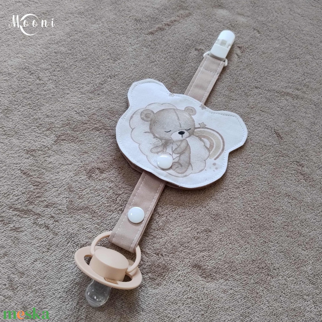 Kismackóm  Cumilánc - játék & sport - 3 éves kor alattiaknak - cumilánc - Meska.hu