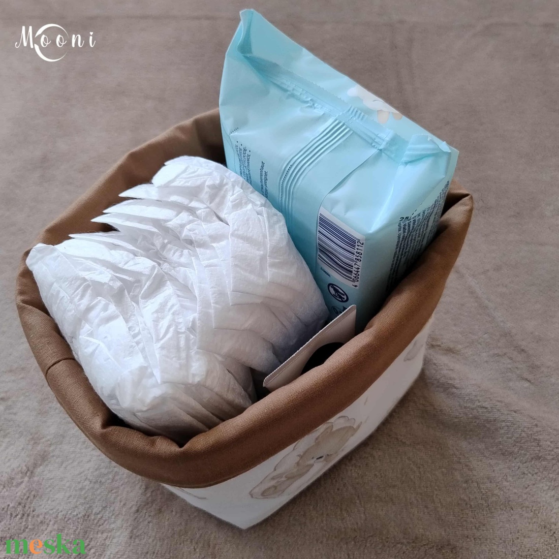 Kismackóm  Tárolókosár 1. - otthon & életmód - tárolás & rendszerezés - tárolókosár - Meska.hu