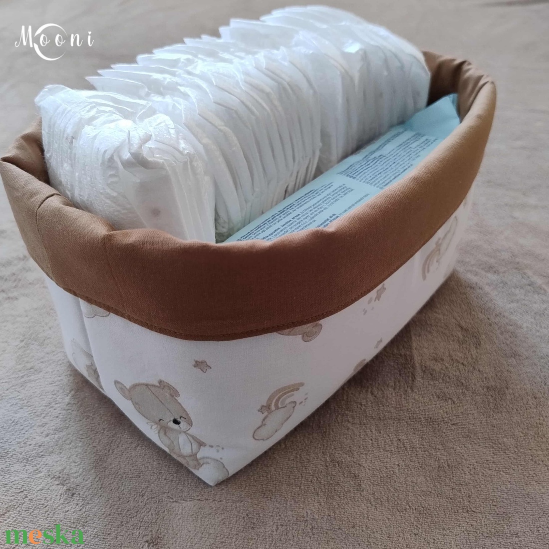 Kismackóm � Tárolókosár 2. - otthon & életmód - tárolás & rendszerezés - tárolókosár - Meska.hu