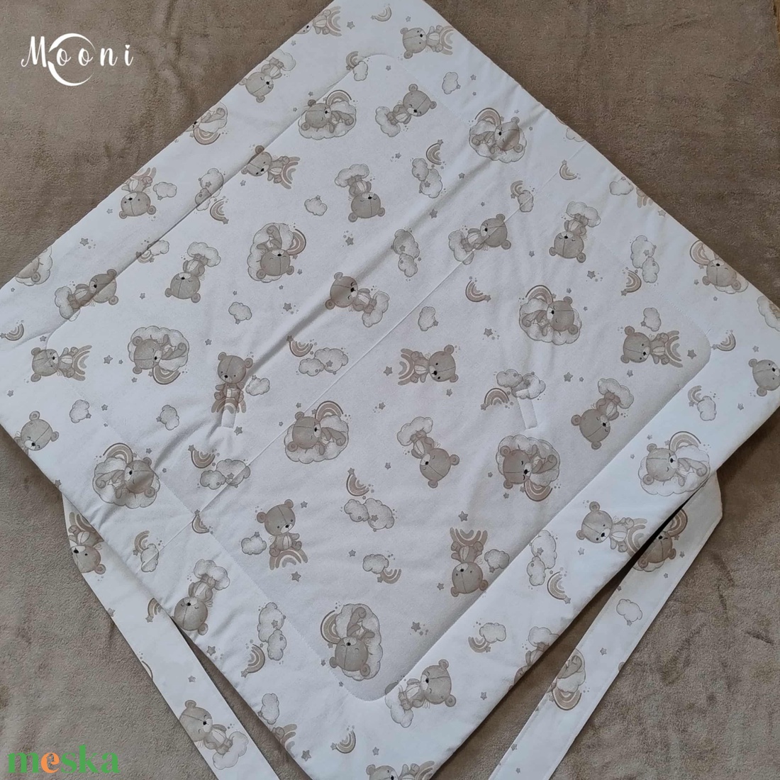 Kismackóm  Pamut pólya - otthon & életmód - babaszoba, gyerekszoba - pólya - Meska.hu