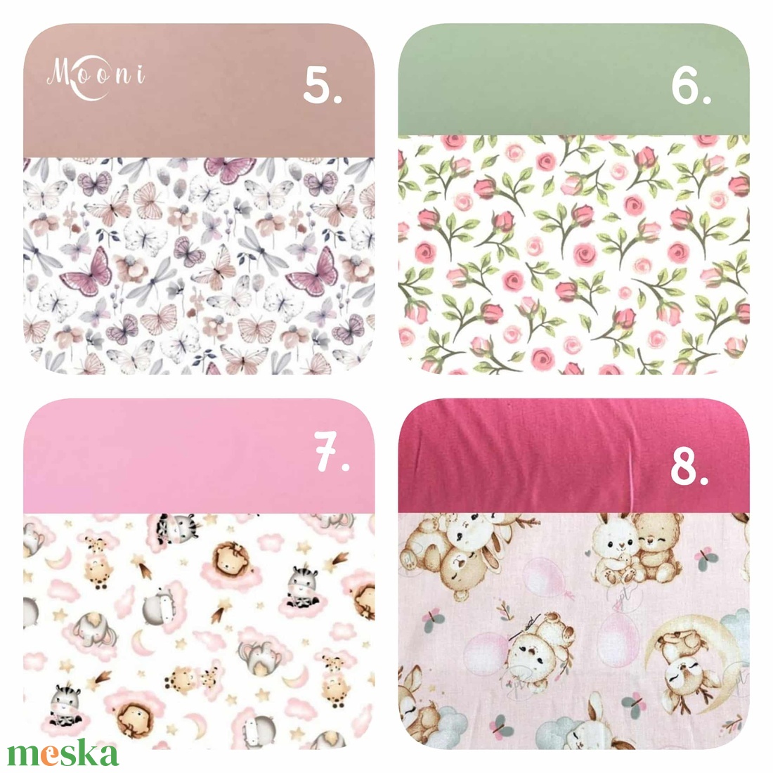 Lapos pamut kispárna - otthon & életmód - babaszoba, gyerekszoba - baba ágynemű - Meska.hu