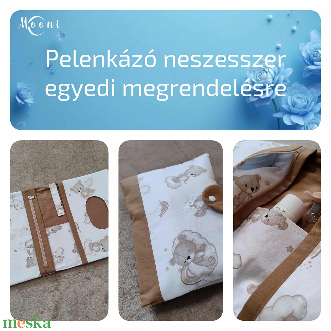 Pelenkázó neszesszer - táska & tok - neszesszer - Meska.hu
