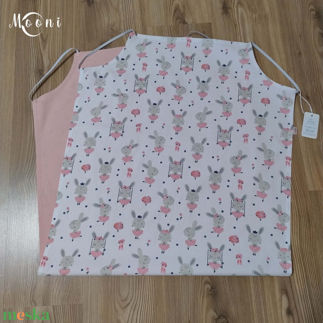 Nyuszis ágynemű szett bölcsibe / oviba (pamut-minky) - játék & sport - ovis felszerelés - ovis szett - Meska.hu