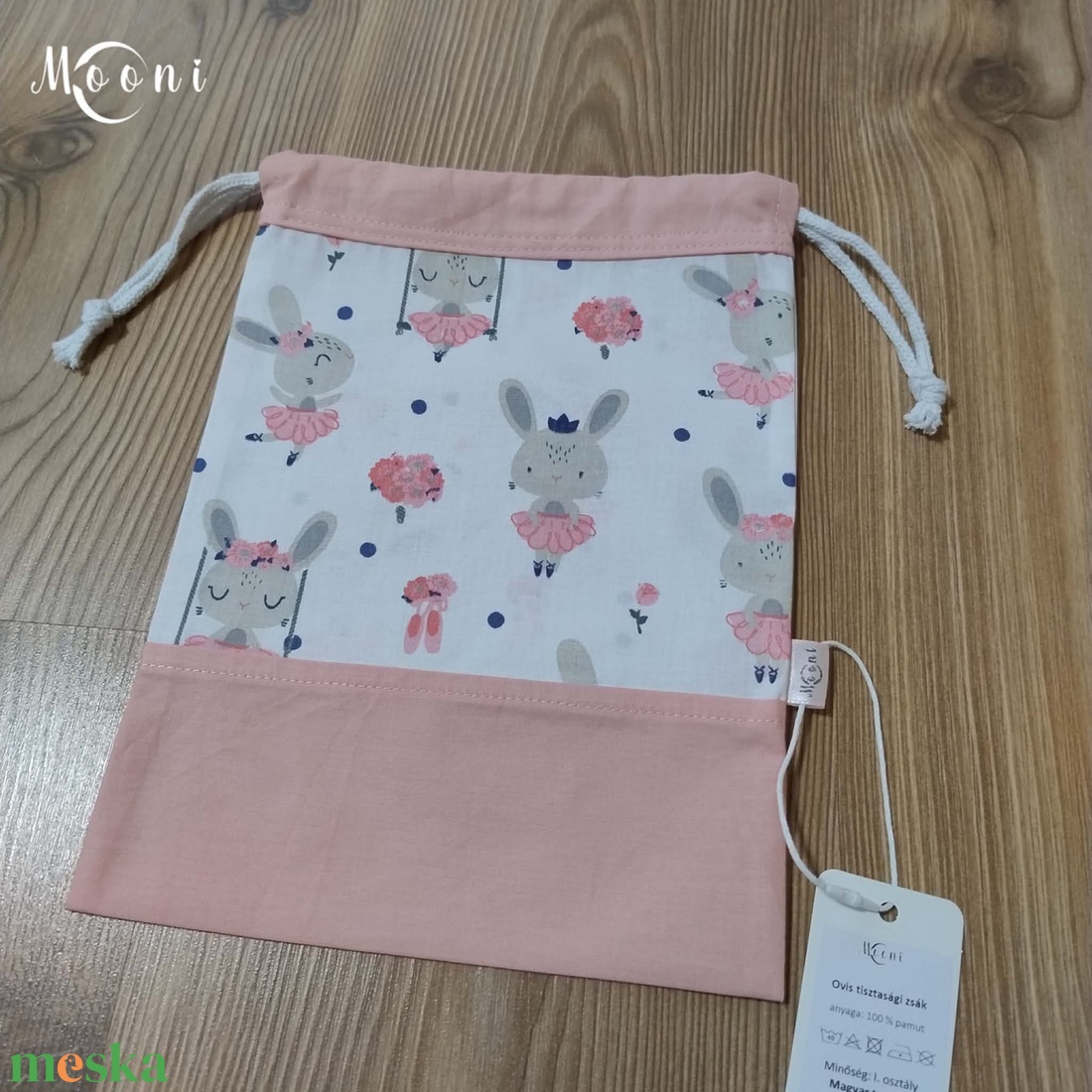 Nyuszis tisztasági szett bölcsibe / oviba - játék & sport - ovis felszerelés - ovis szett - Meska.hu