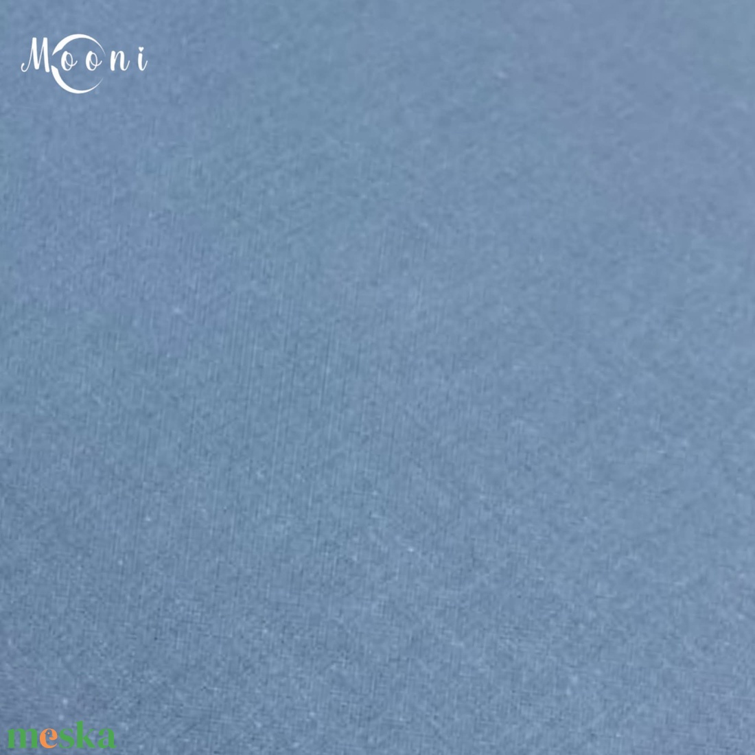 Farmerkék pamutvászon - egyszínű - alapanyag termékekhez - kellékek & szerszámok - méteráru - szövet - Meska.hu