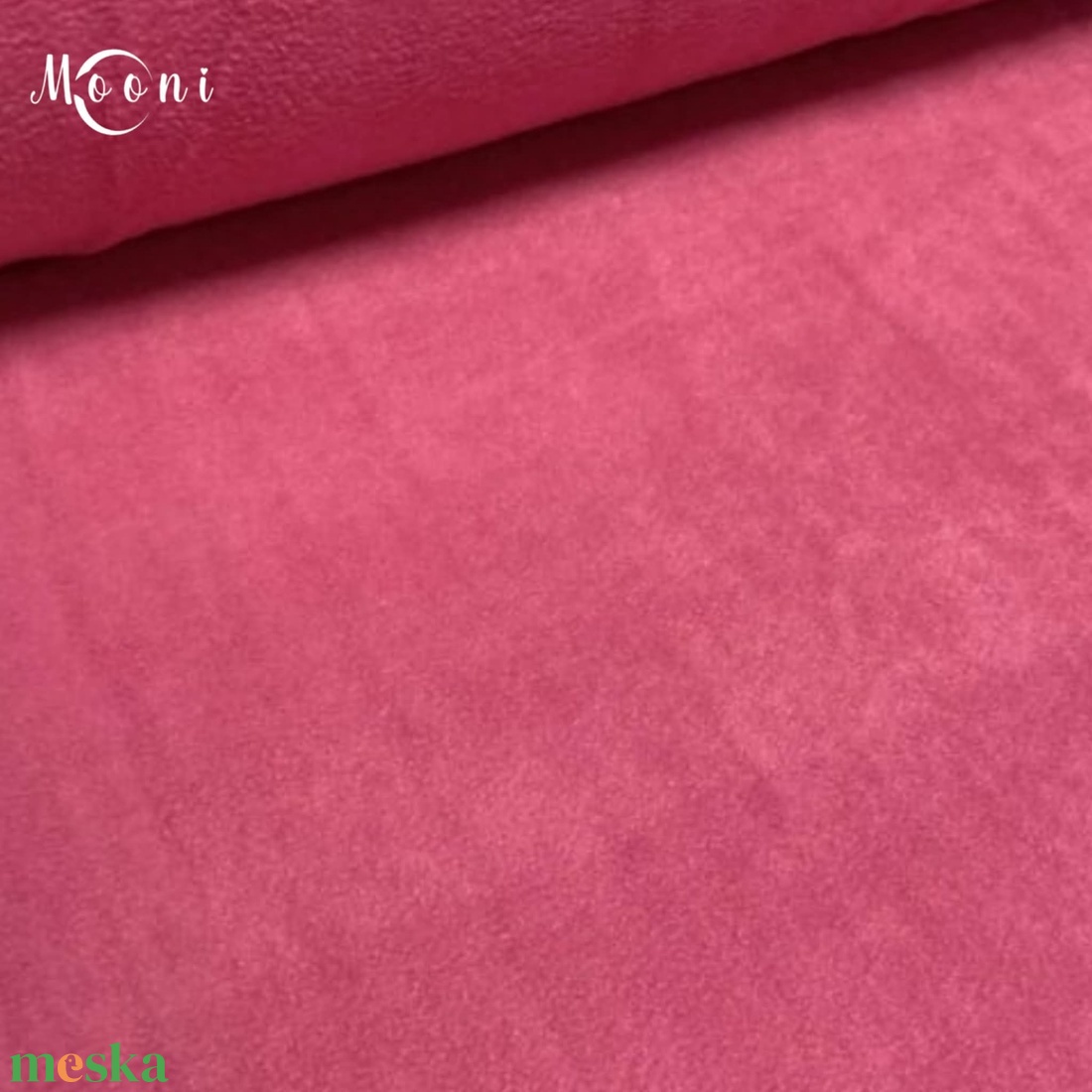 Fáradt pink polár alapanyag termékekhez - kellékek & szerszámok - méteráru - szövet - Meska.hu