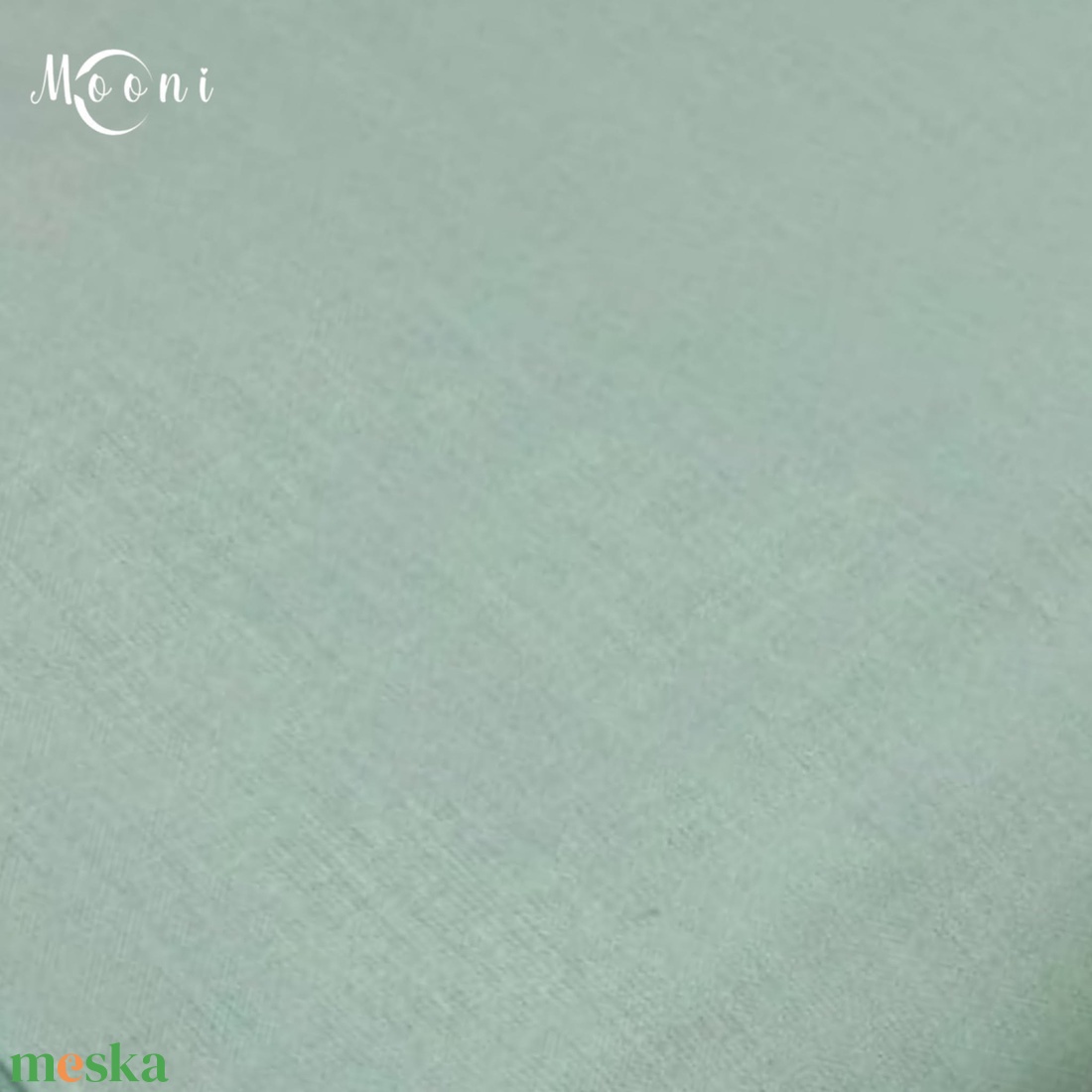 Menta zöld pamutvászon - egyszínű - alapanyag termékekhez - kellékek & szerszámok - méteráru - szövet - Meska.hu