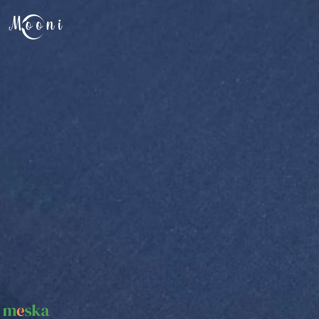 Sötétkék pamutvászon - egyszínű - alapanyag termékekhez - kellékek & szerszámok - méteráru - szövet - Meska.hu