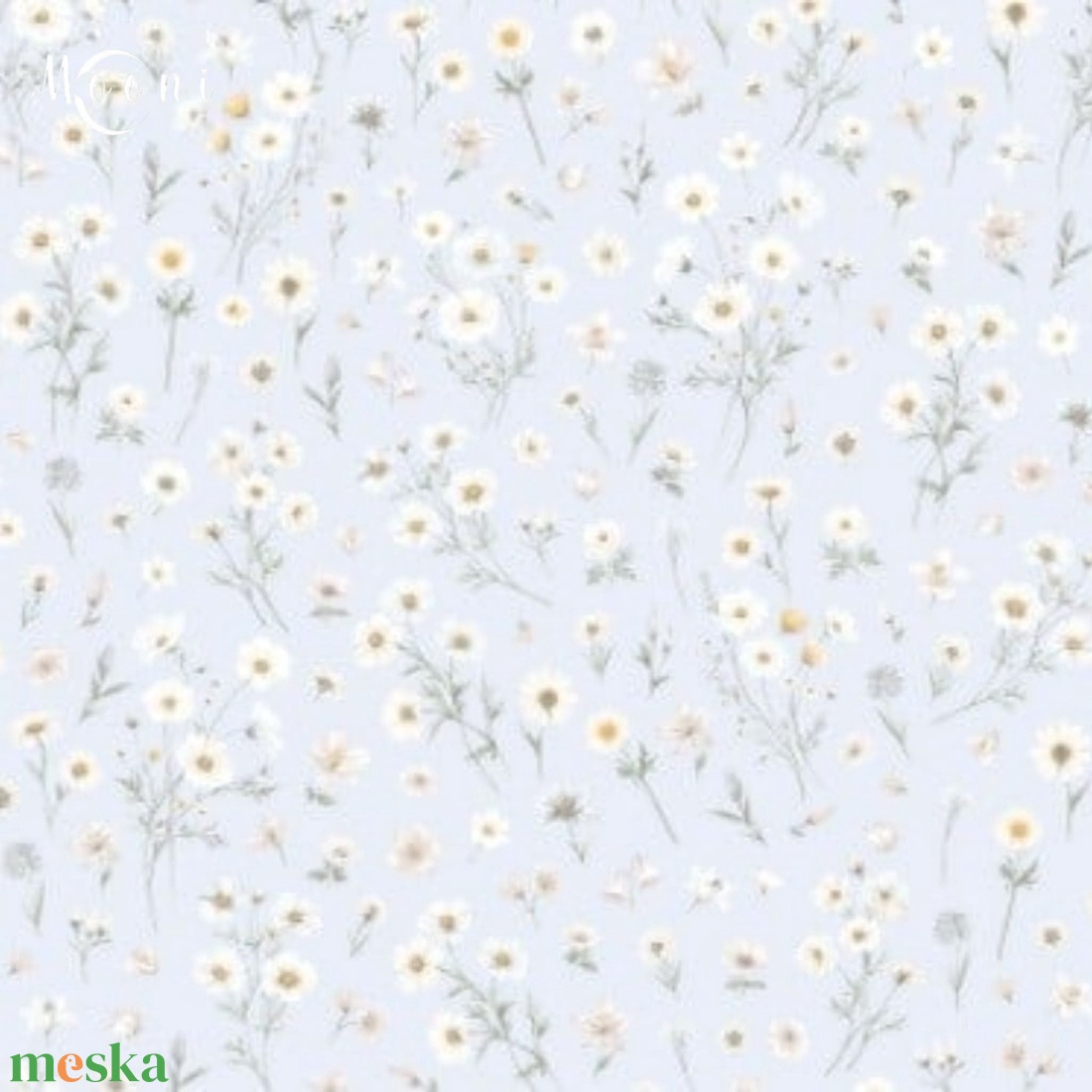 Kamilla pamutvászon - mintás - alapanyag termékekhez - kellékek & szerszámok - méteráru - szövet - Meska.hu
