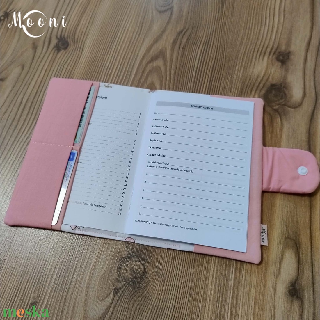 Teknőske � Gyermek egészségügyi kiskönyv borító - baba - mama - babaemlékek - egészségügyi kiskönyv borító - Meska.hu