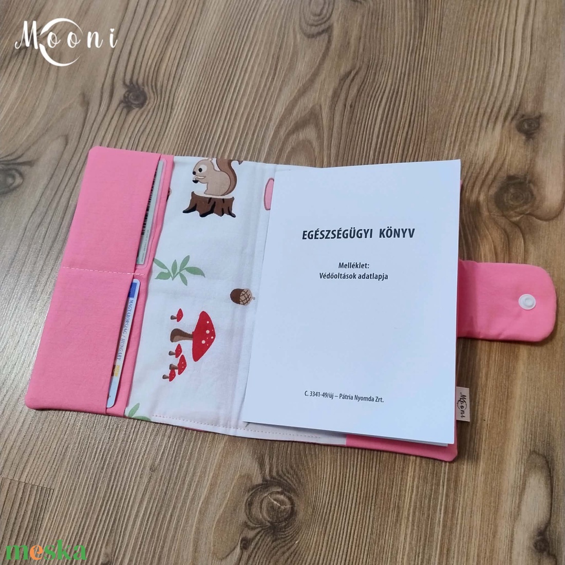 Nyuszikám � Gyermek egészségügyi kiskönyv borító - baba - mama - babaemlékek - egészségügyi kiskönyv borító - Meska.hu