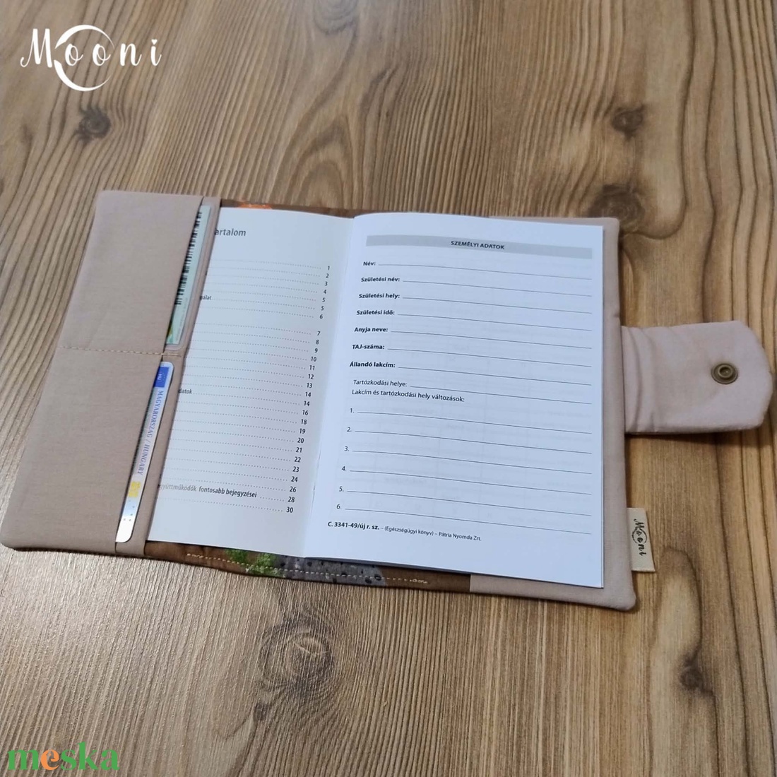 Erdei autókázás � Gyermek egészségügyi kiskönyv borító - baba - mama - babaemlékek - egészségügyi kiskönyv borító - Meska.hu