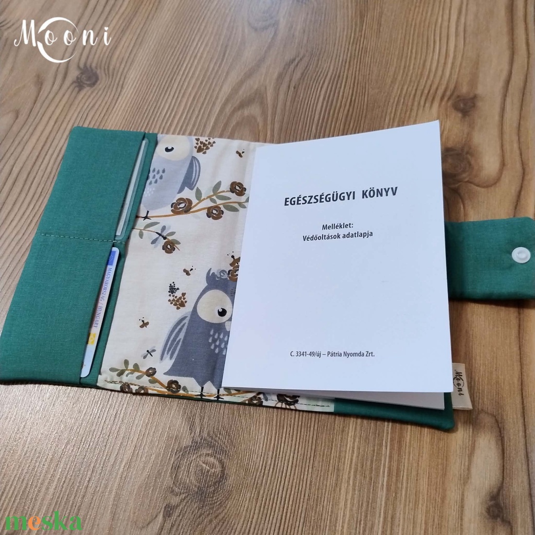 Baglyocskák � Gyermek egészségügyi kiskönyv borító - baba - mama - babaemlékek - egészségügyi kiskönyv borító - Meska.hu