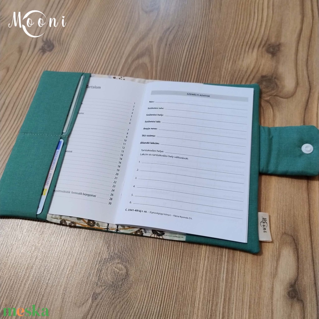 Baglyocskák � Gyermek egészségügyi kiskönyv borító - baba - mama - babaemlékek - egészségügyi kiskönyv borító - Meska.hu