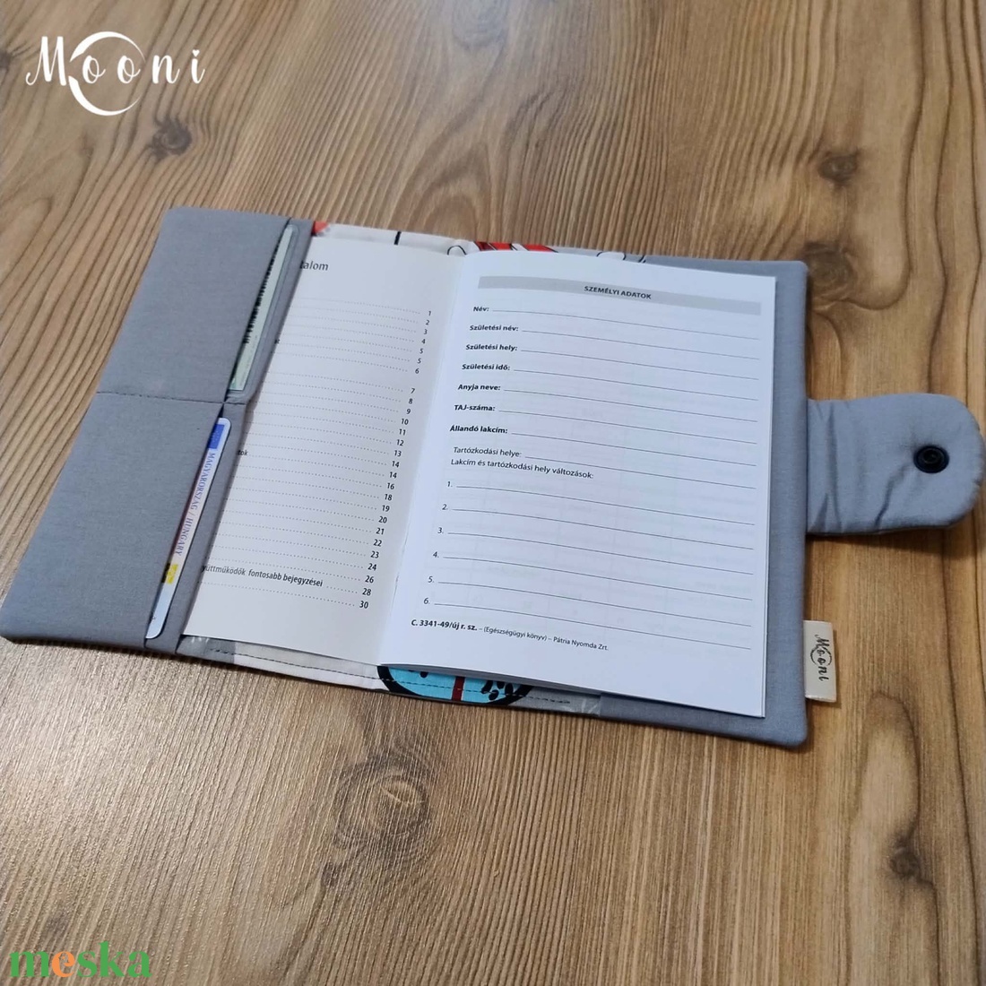 Verda � Gyermek egészségügyi kiskönyv borító - baba - mama - babaemlékek - egészségügyi kiskönyv borító - Meska.hu