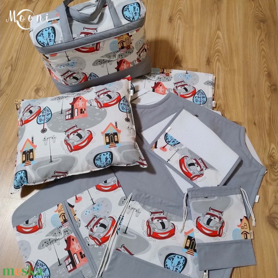 Óriás ovikezdő szett (Verdás) - 8 részes - játék & sport - ovis felszerelés - ovis szett - Meska.hu