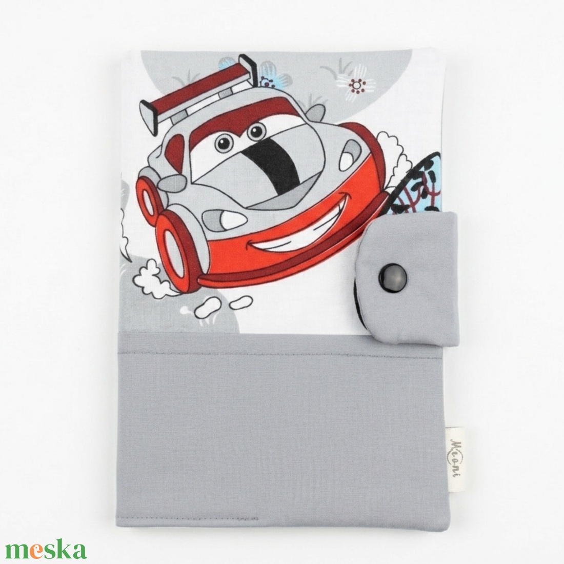 Autós mintás gyermek egészségügyi kiskönyv borító - baba - mama - babaemlékek - egészségügyi kiskönyv borító - Meska.hu