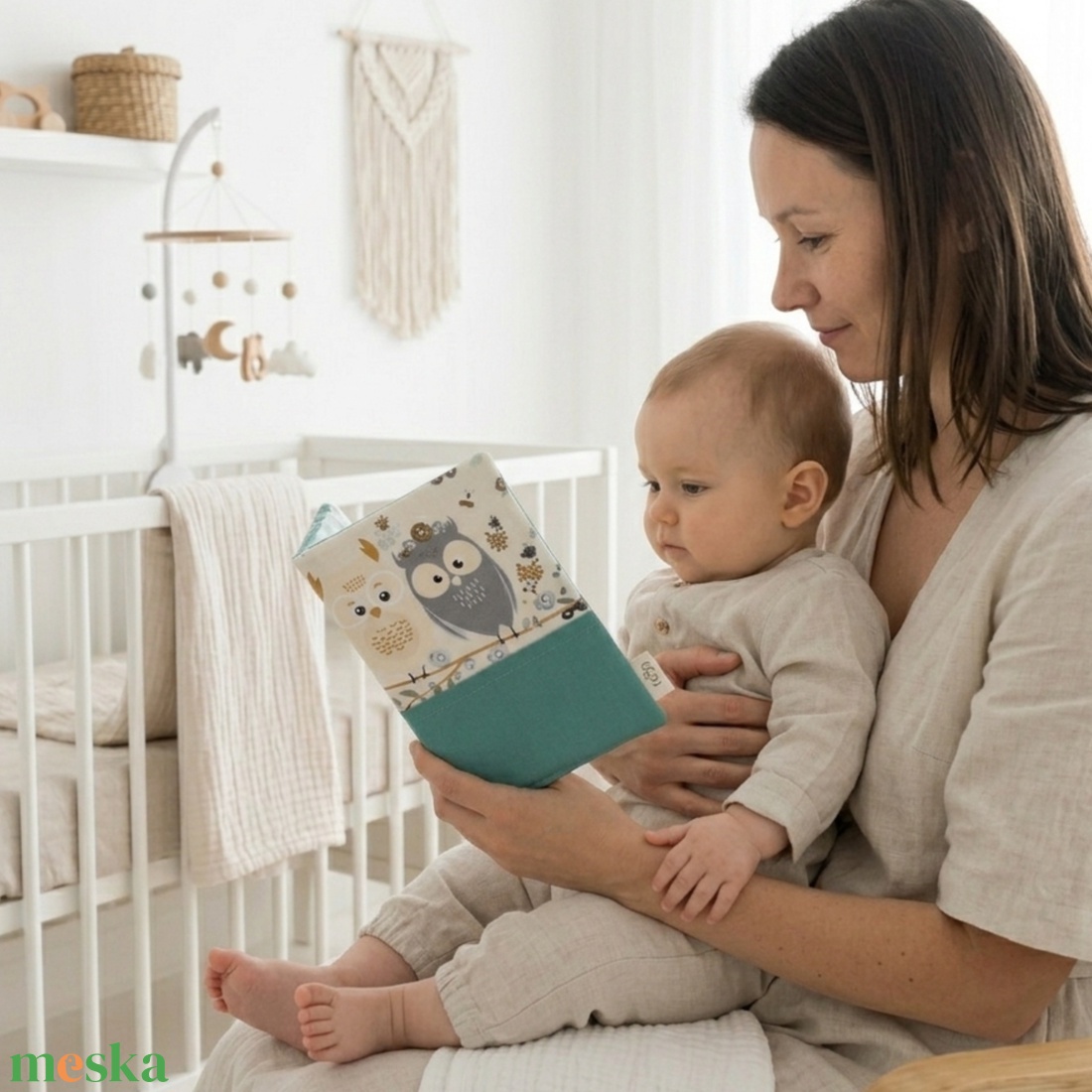 Baglyocskák � Gyermek egészségügyi kiskönyv borító - baba - mama - babaemlékek - egészségügyi kiskönyv borító - Meska.hu