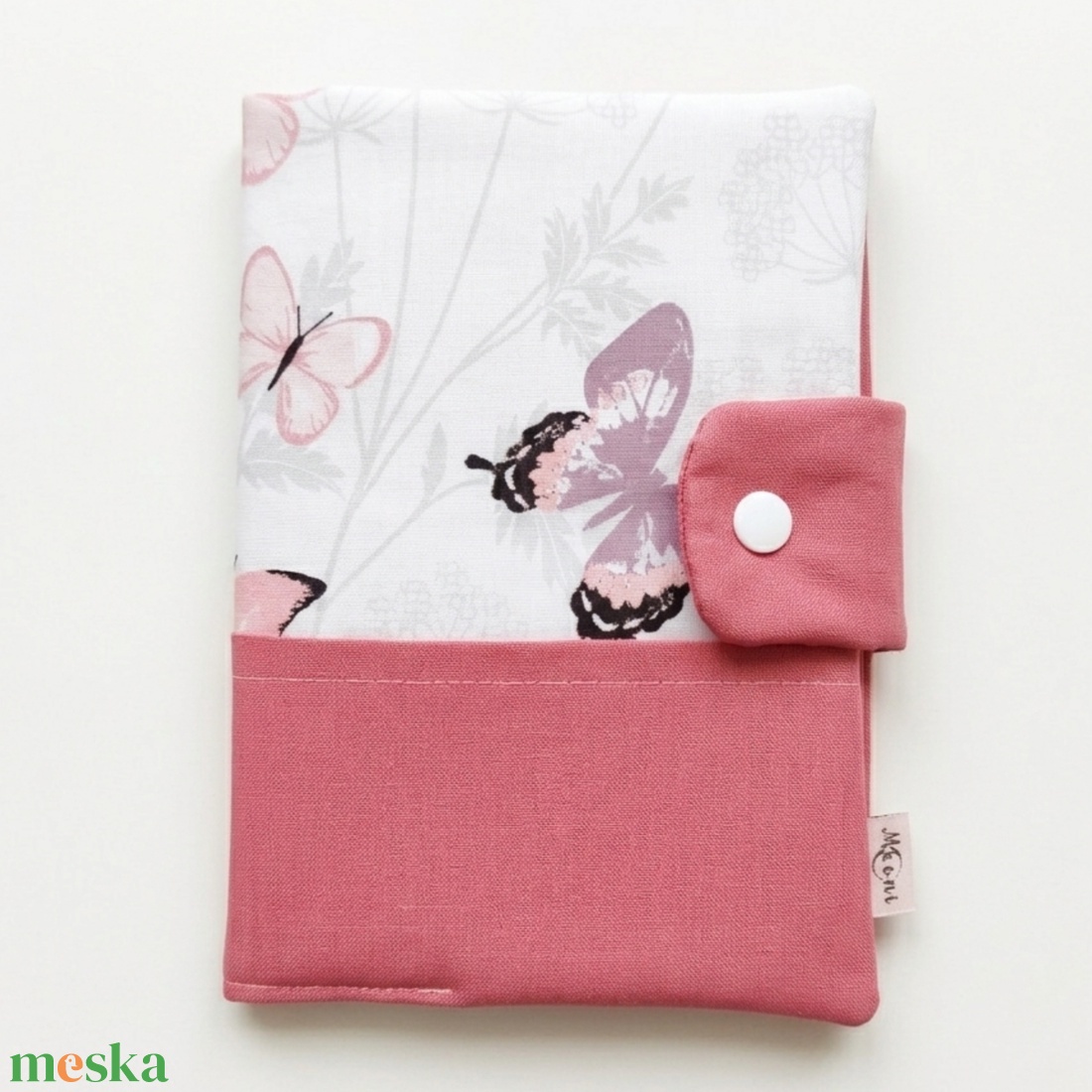 Pillangók mintás gyermek egészségügyi kiskönyv borító - baba - mama - babaemlékek - egészségügyi kiskönyv borító - Meska.hu