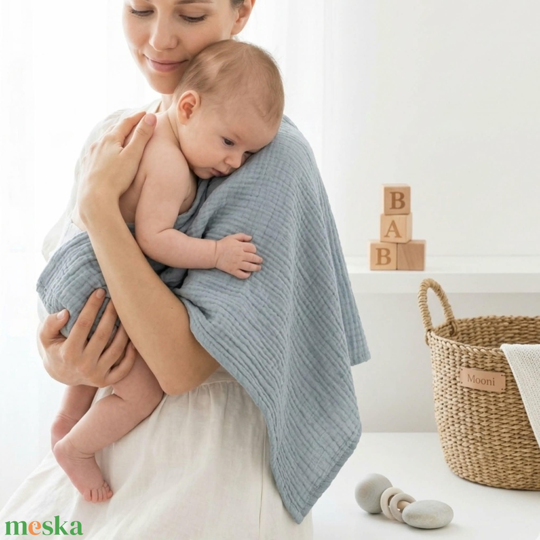 Sötét mályva dupla géz babakendő és textilpelenka - baba - mama - pelenkázó, babafürdető kellékek - pelenka - Meska.hu