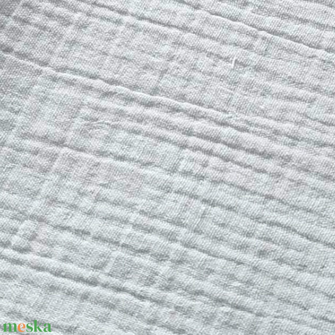 Szürke dupla géz babakendő és textilpelenka - baba - mama - pelenkázó, babafürdető kellékek - pelenka - Meska.hu