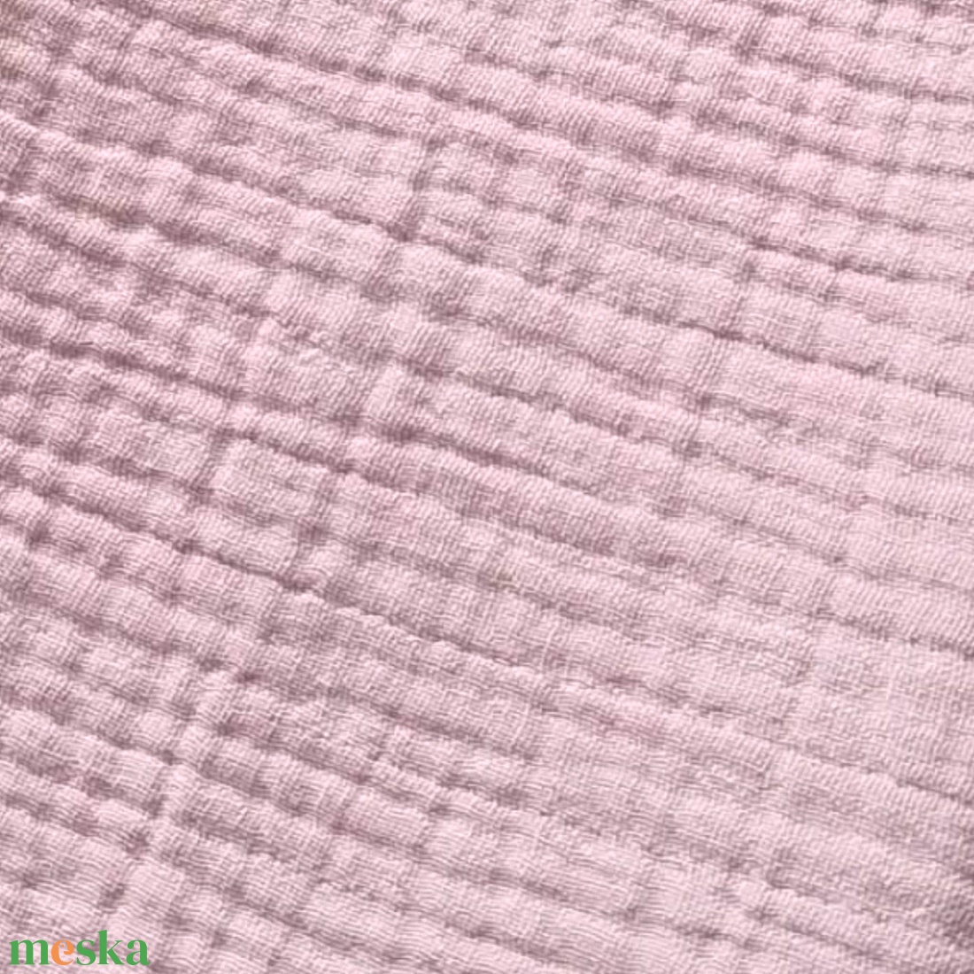 Rózsaszín dupla géz babakendő és textilpelenka - baba - mama - pelenkázó, babafürdető kellékek - pelenka - Meska.hu