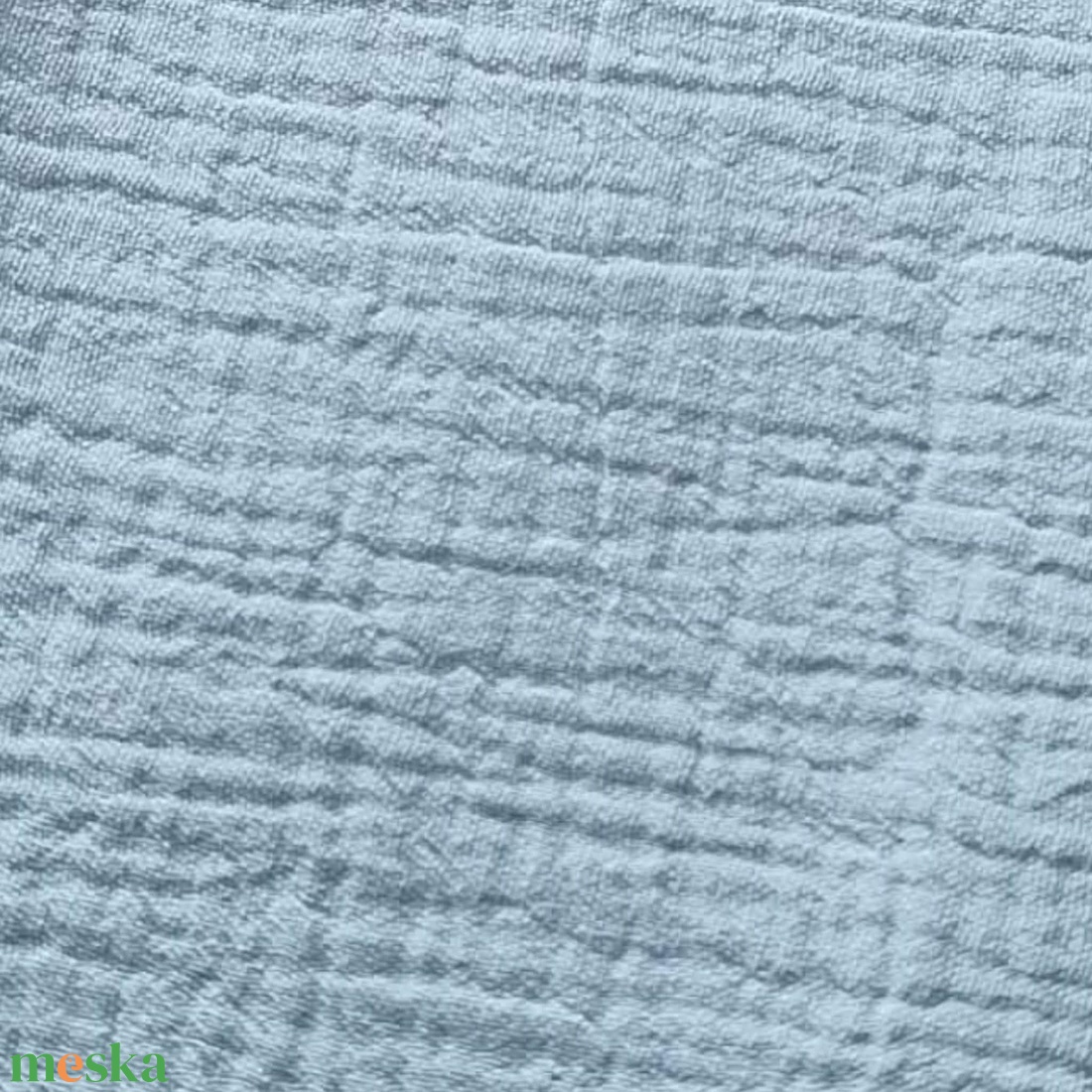 Farmerkék dupla géz babakendő és textilpelenka - baba - mama - pelenkázó, babafürdető kellékek - pelenka - Meska.hu