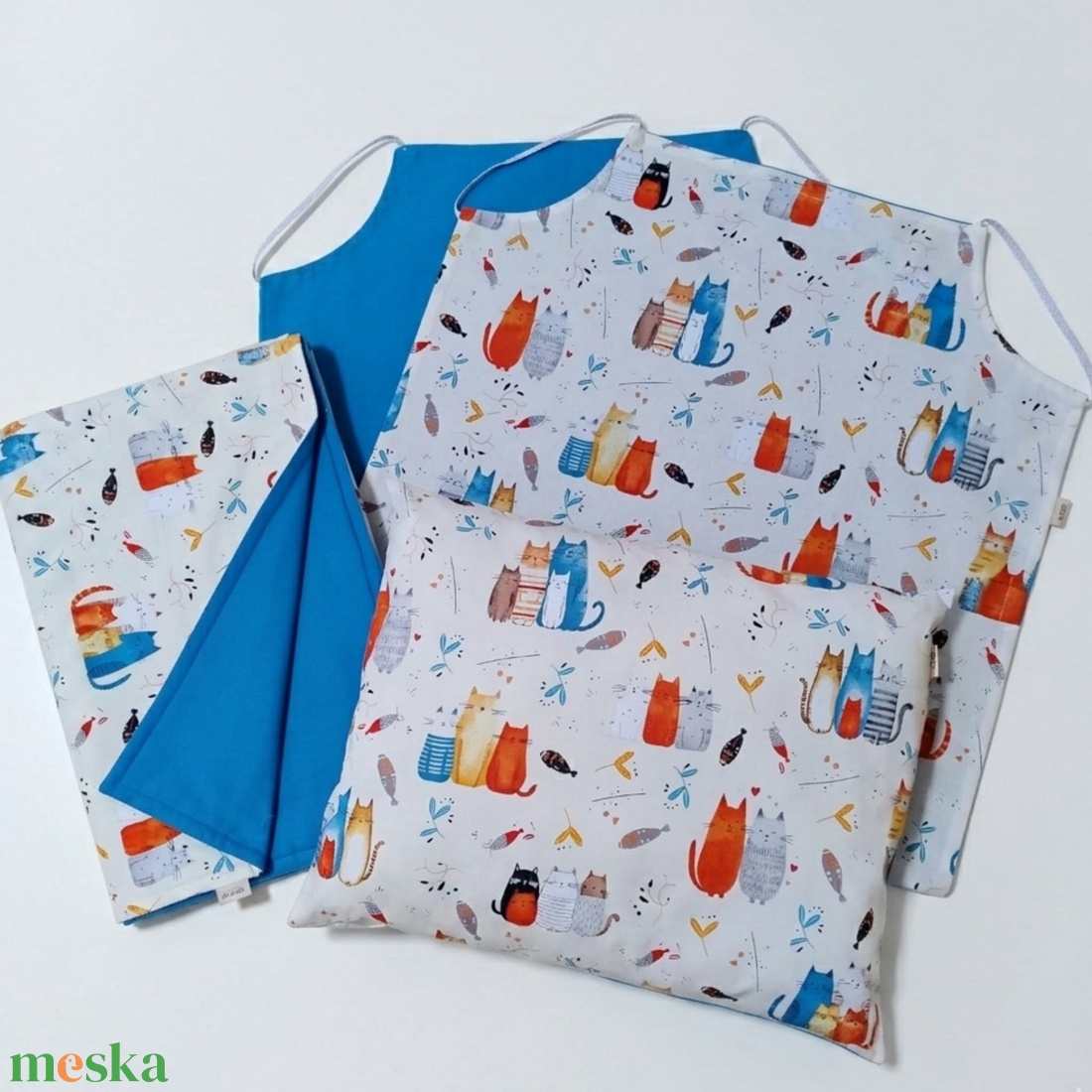 Cicás ovis ágynemű szett � bölcsődei és óvodai kezdőszett gyerekeknek - játék & sport - ovis felszerelés - ovis szett - Meska.hu