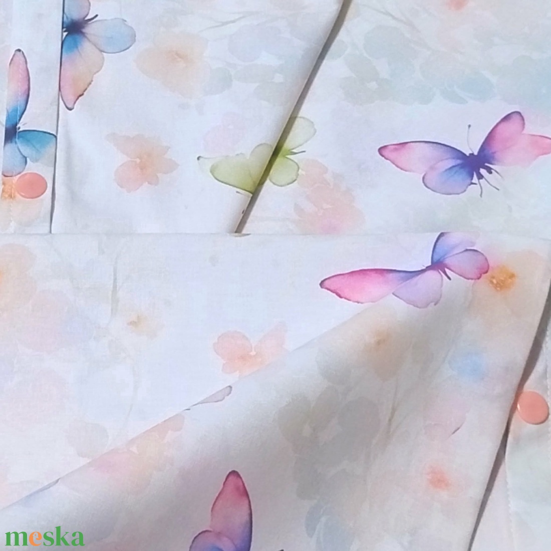 Pillangós pamut ágyneműhuzat szett � ovis ágynemű gyerekeknek - játék & sport - ovis felszerelés - ovis ágynemű - Meska.hu