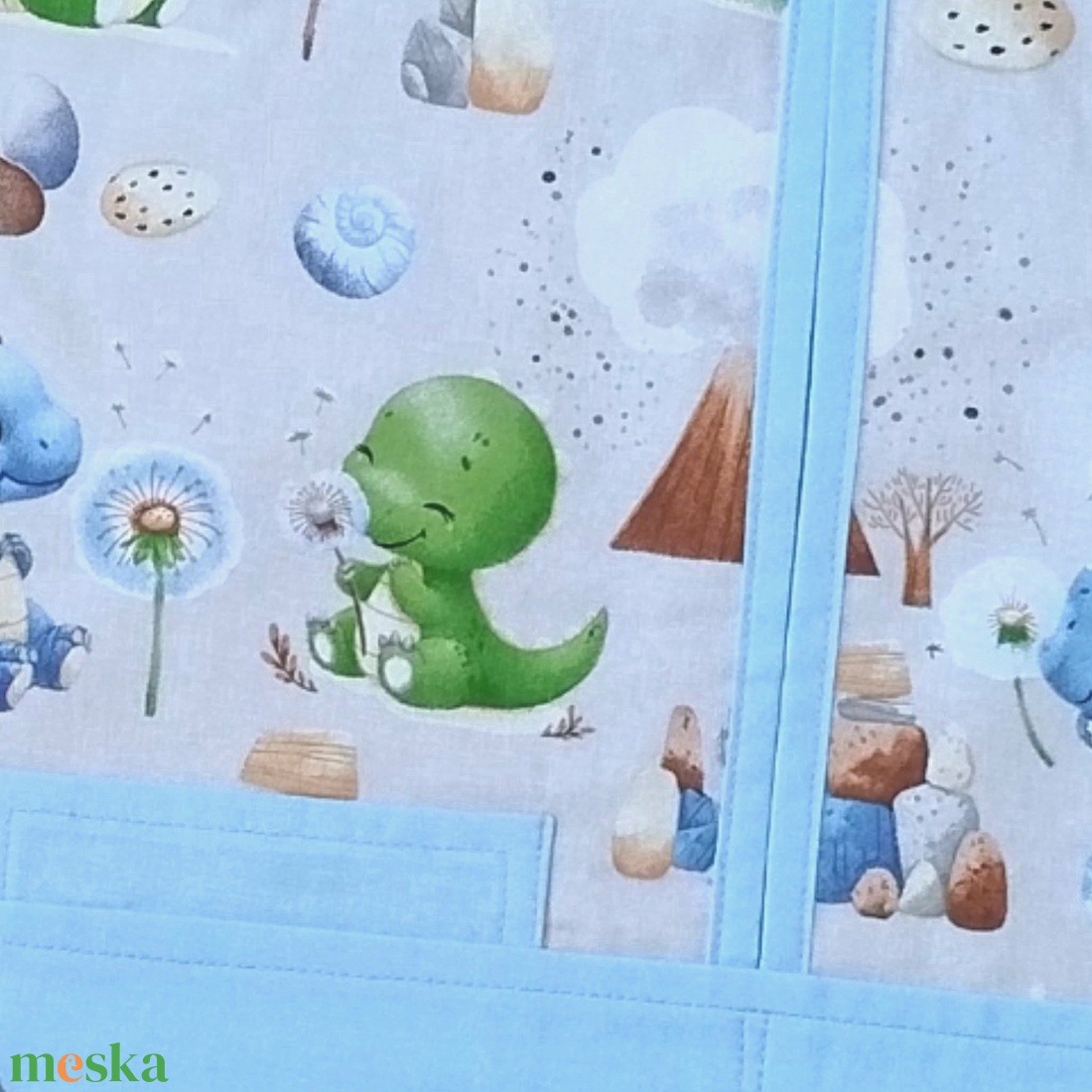 Dinós ovis ruhás zsák szett � tornazsák bölcsődébe és óvodába - játék & sport - ovis felszerelés - ovis szett - Meska.hu