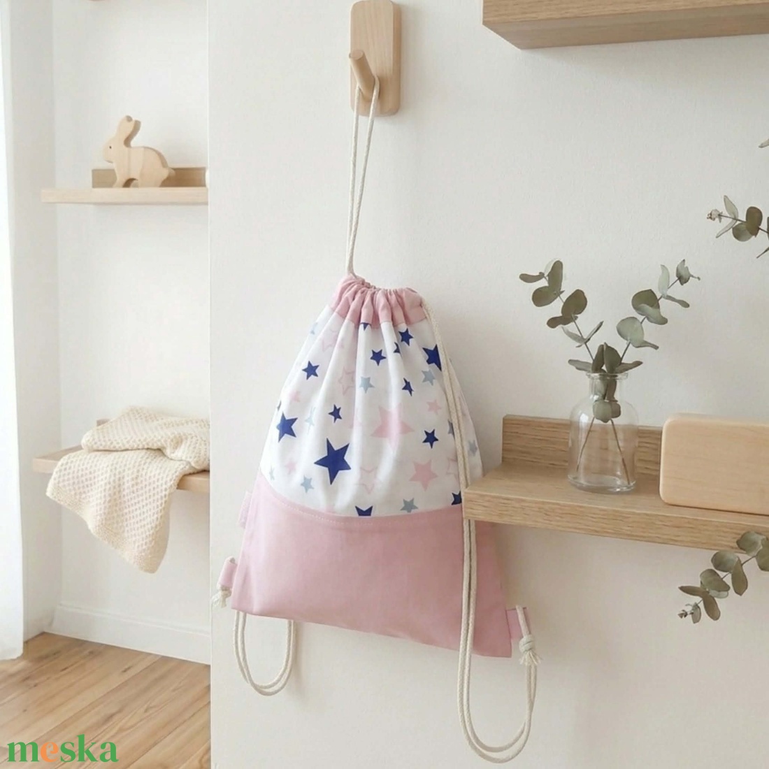 Csillagos ovis tornazsák � tornazsák bölcsibe és oviba - játék & sport - ovis felszerelés - ovis tornazsák - Meska.hu