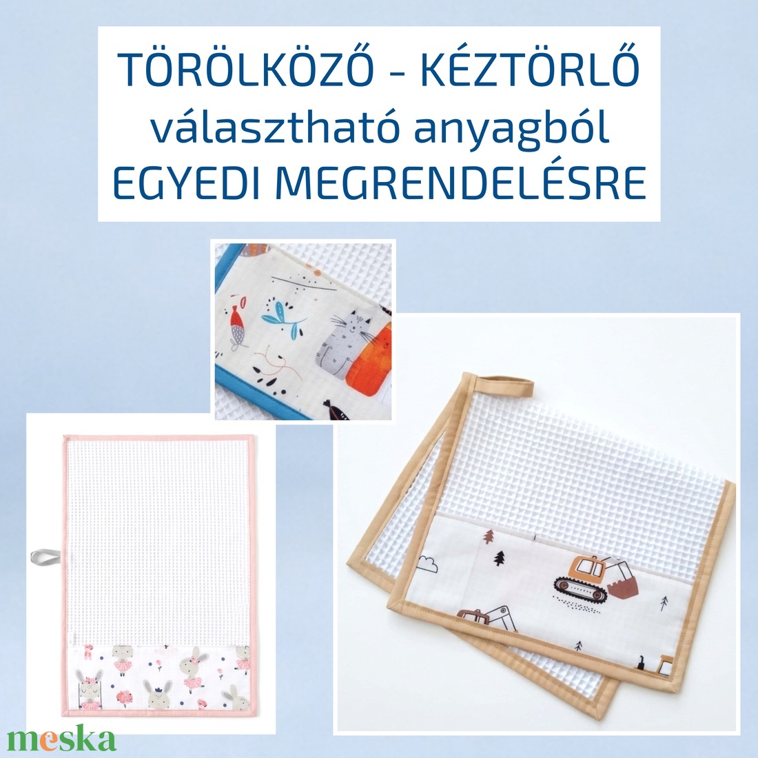 Ovis törölköző, kéztörlő � egyedi megrendelésre - választható anyagból - játék & sport - ovis felszerelés - egyéb ovis kiegészítő - Meska.hu