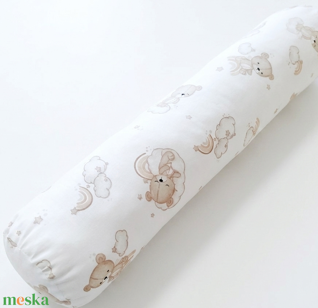 Henger párna kiságyba � babáknak - választható anyagból és méretben - baba - mama - baba ágynemű - rácsvédő & baldachin - Meska.hu