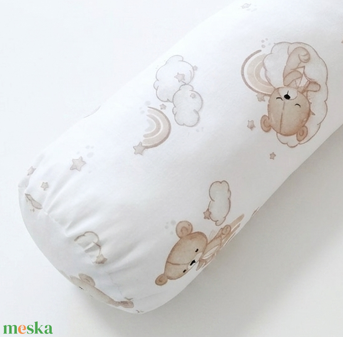 Henger párna kiságyba � babáknak - választható anyagból és méretben - baba - mama - baba ágynemű - rácsvédő & baldachin - Meska.hu