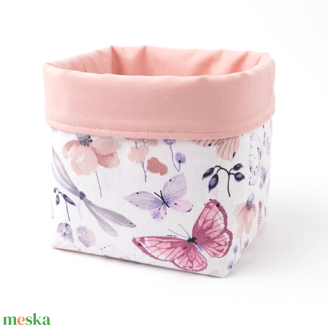 Textil tároló kosár � babáknak - választható anyagból és méretben - baba - mama - pelenkázó, babafürdető kellékek - pelenkatároló (kosár, fali) - Meska.hu