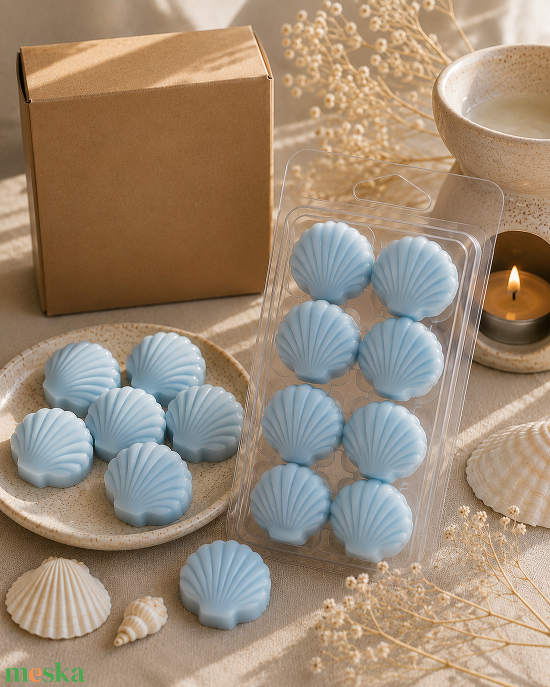 Ocean Breeze - otthon & életmód - gyertya, illat, aroma - illatviasz - Meska.hu