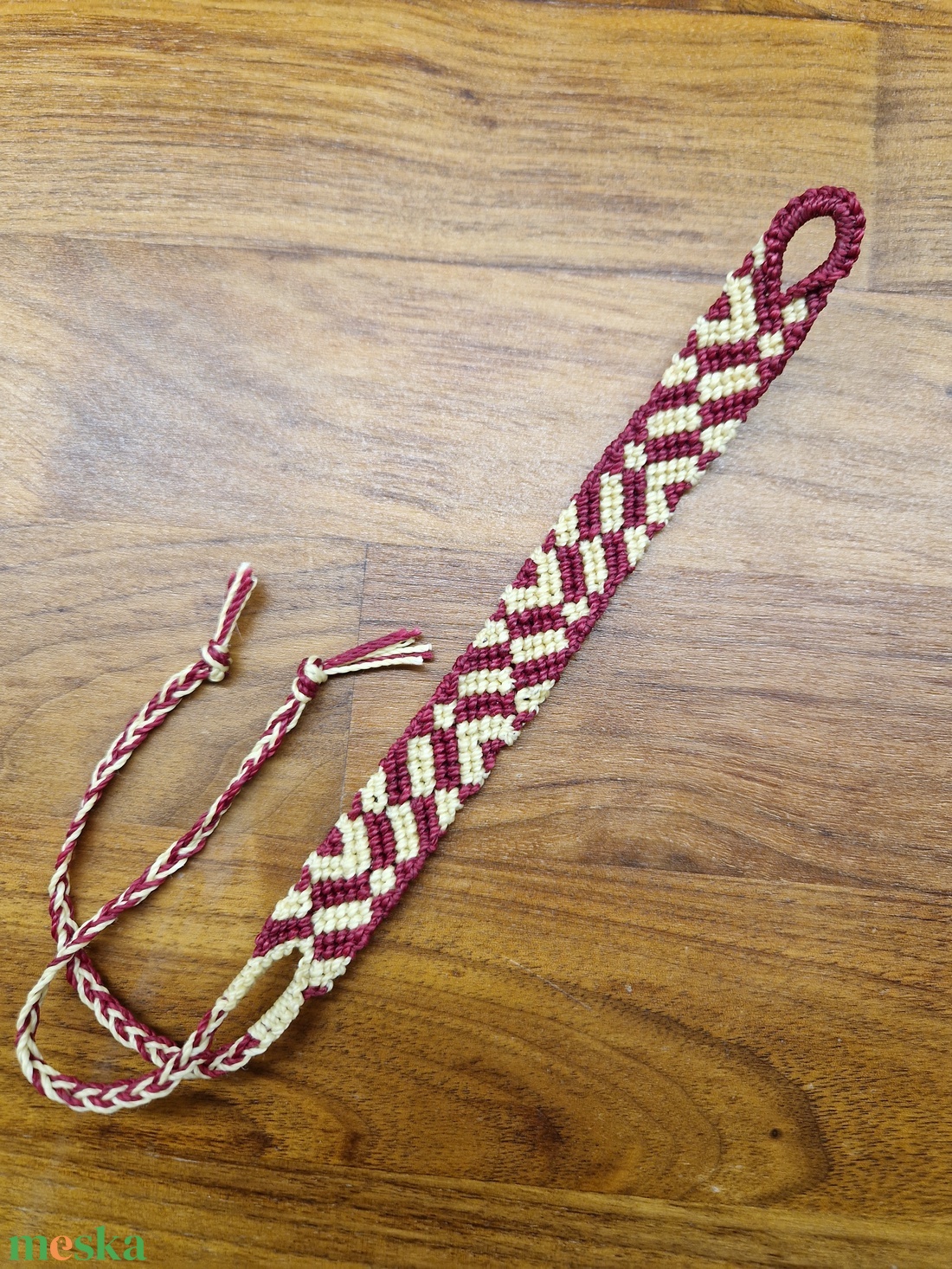 Caminho Errante makrame karkötő  - ékszer - karkötő - fonott karkötő - Meska.hu