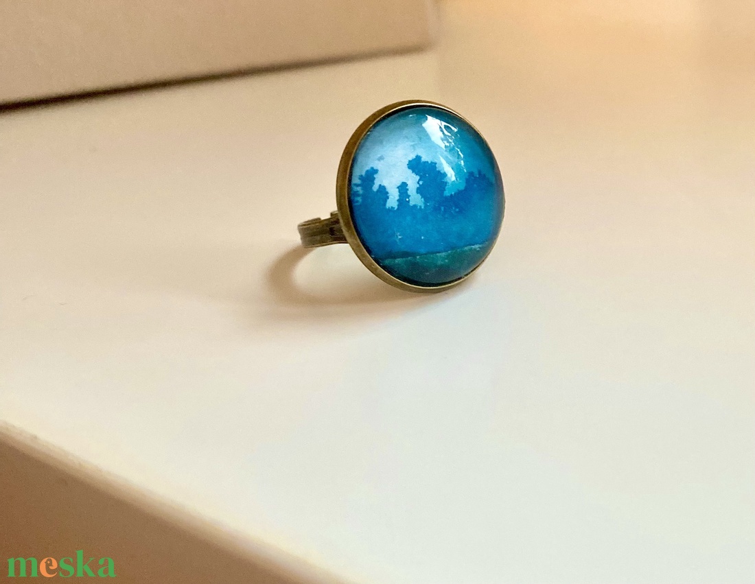 Erdő csendje kollekció  - ékszer - gyűrű - kerek gyűrű - Meska.hu