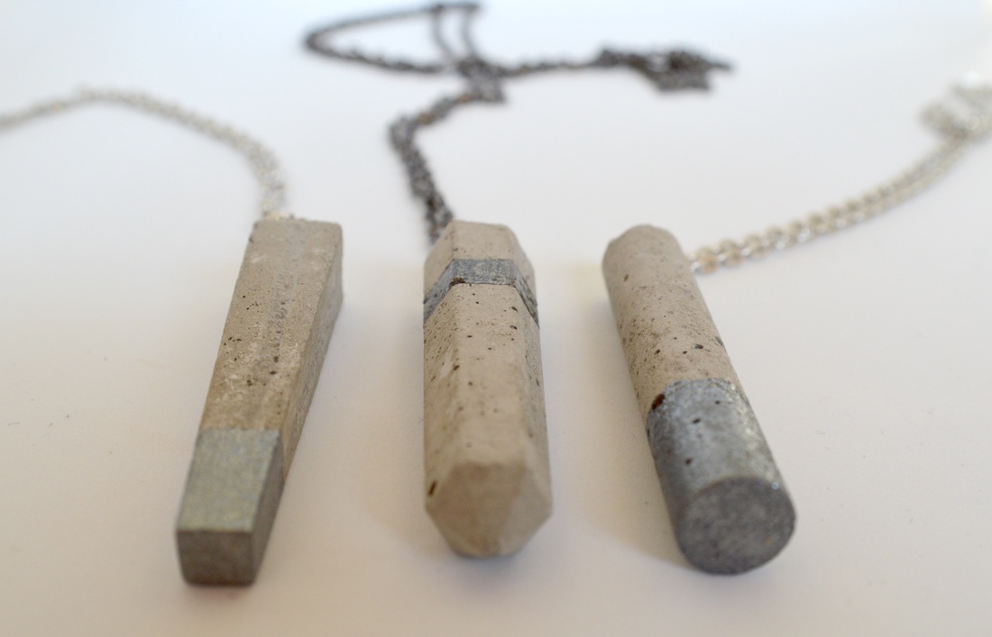 Egyedi beton nyaklánc -  - Meska.hu