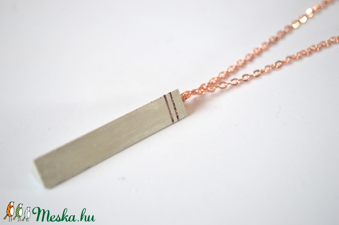 Csillogó beton nyaklánc -  - Meska.hu