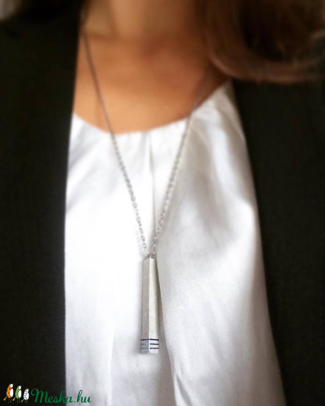 Elegáns beton nyaklánc -  - Meska.hu