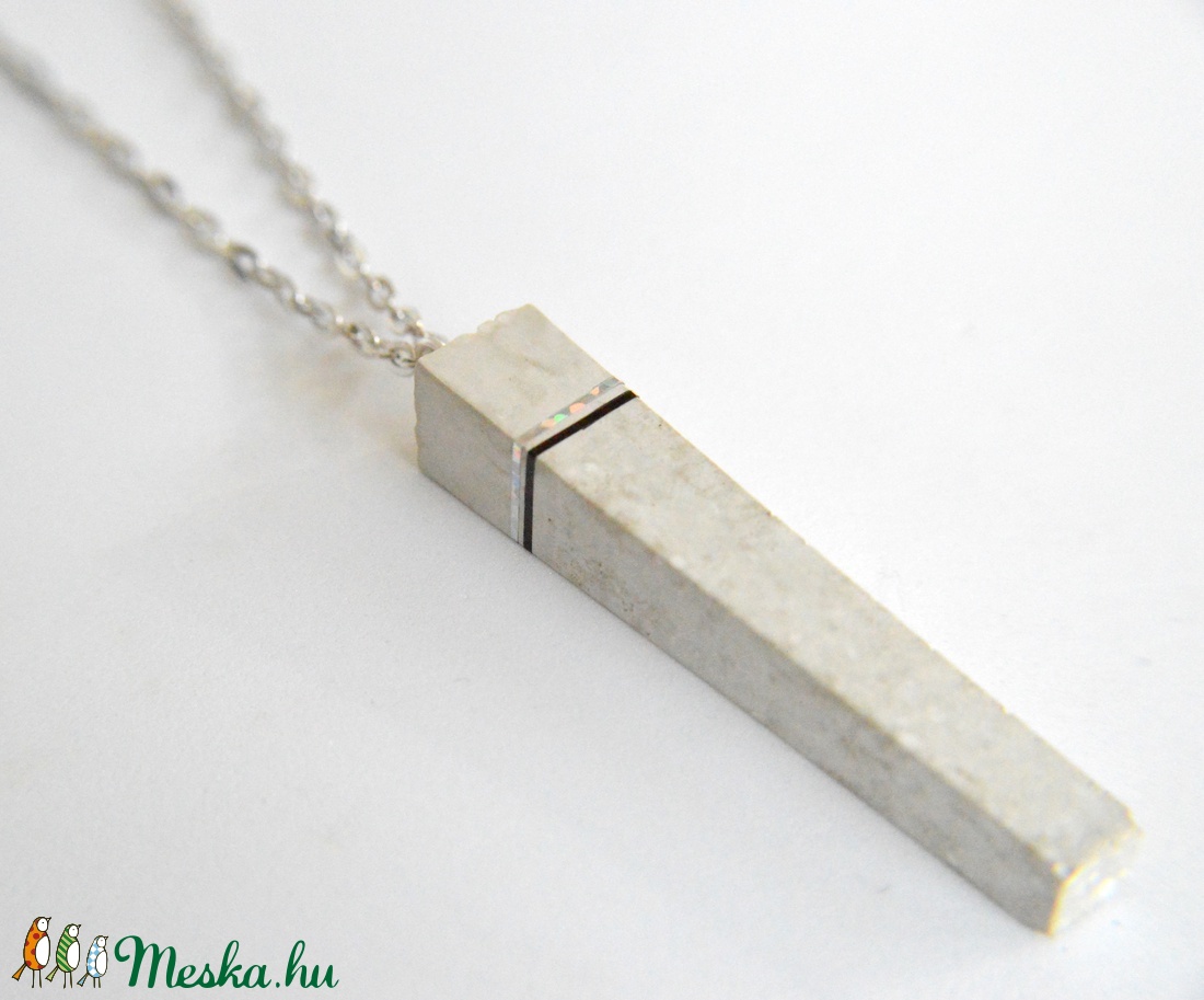 Elegáns beton nyaklánc -  - Meska.hu