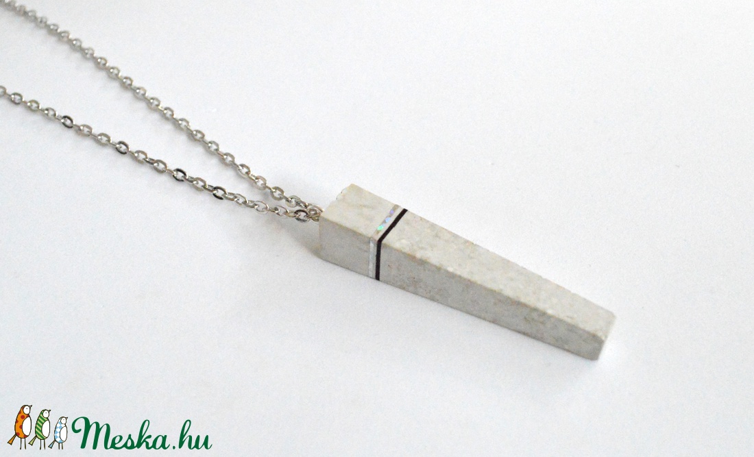 Elegáns beton nyaklánc -  - Meska.hu