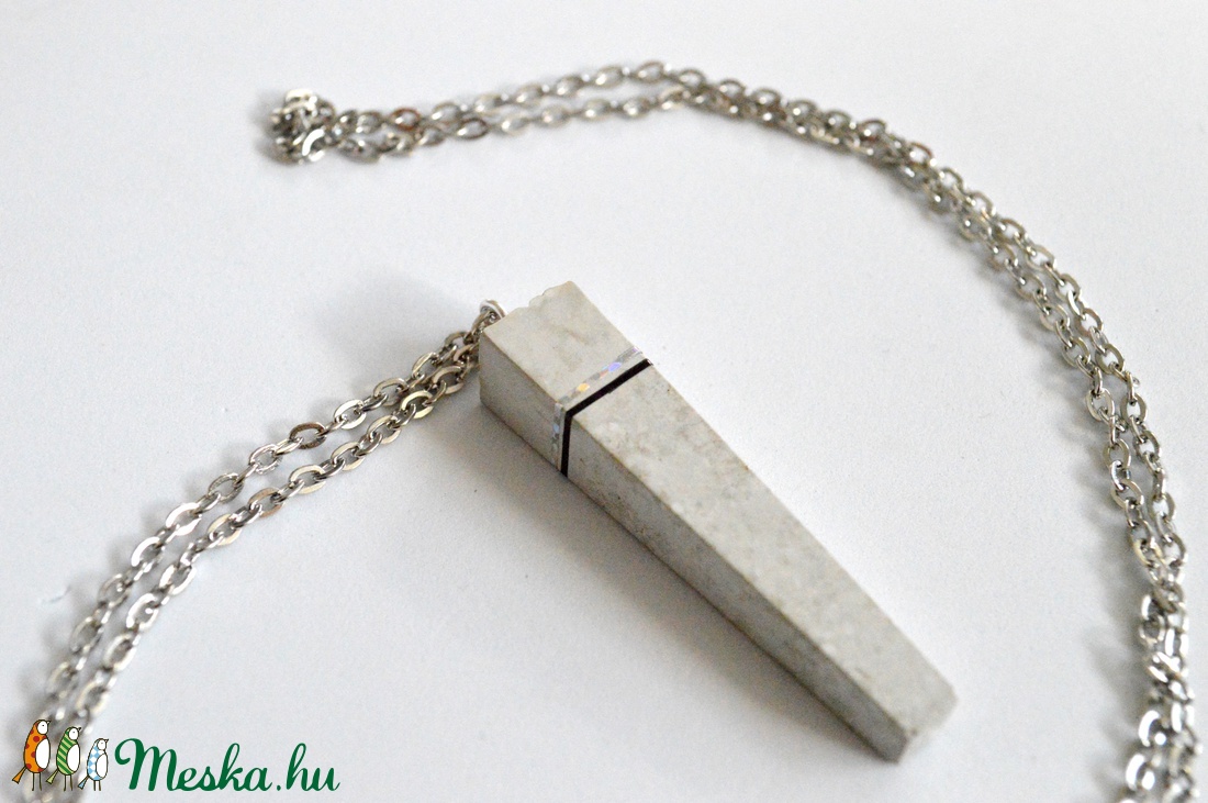 Elegáns beton nyaklánc -  - Meska.hu