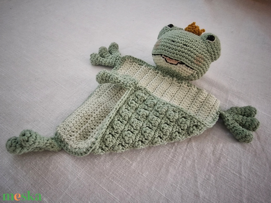 Békás szundikendő - játék & sport - Meska.hu