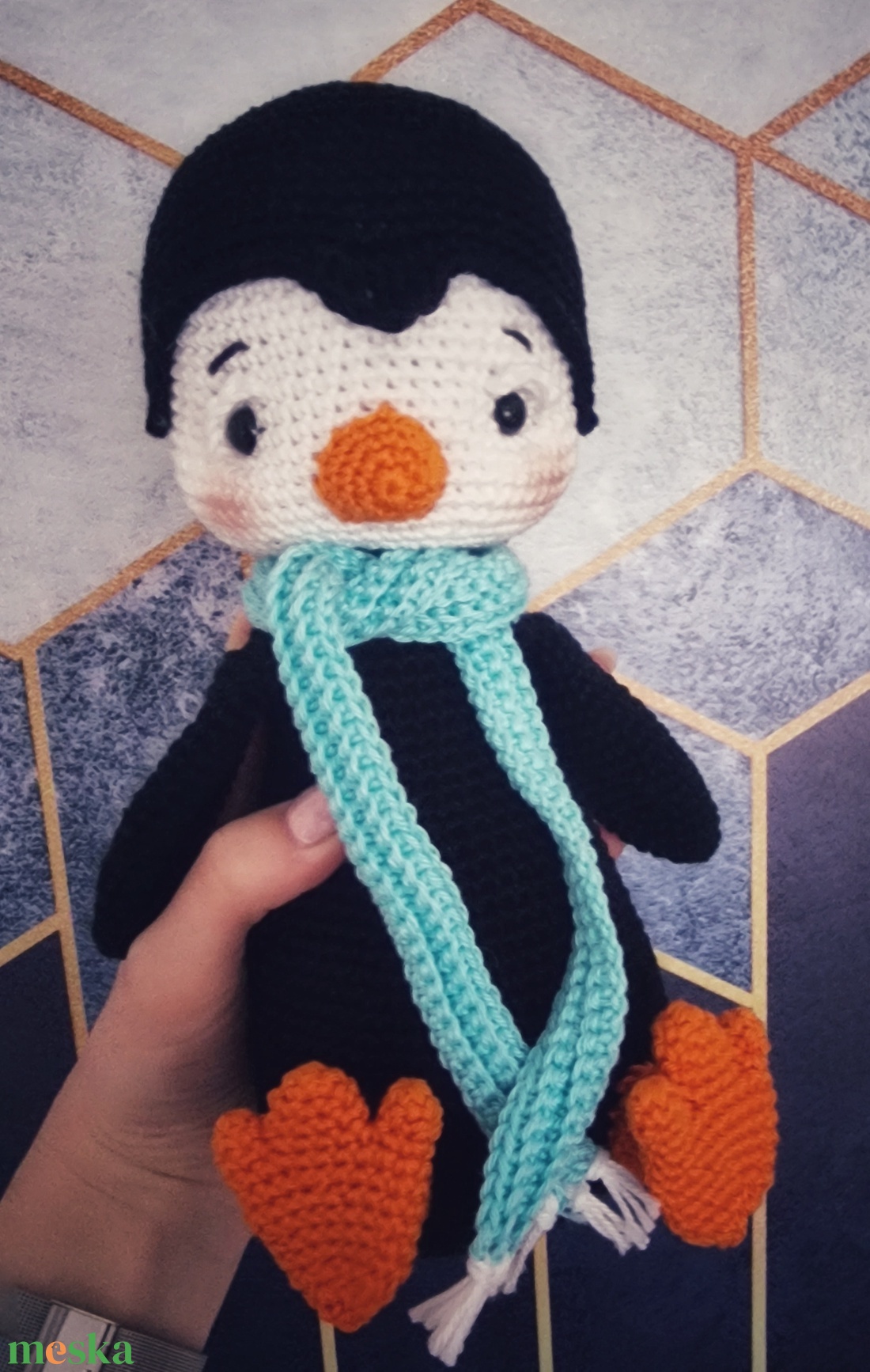 Amigurumi pingvin - játék & sport - plüssállat & játékfigura - más figura - Meska.hu Amigurumi pingvin - játék & sport - plüssállat & játékfigura - más figura - Meska.hu