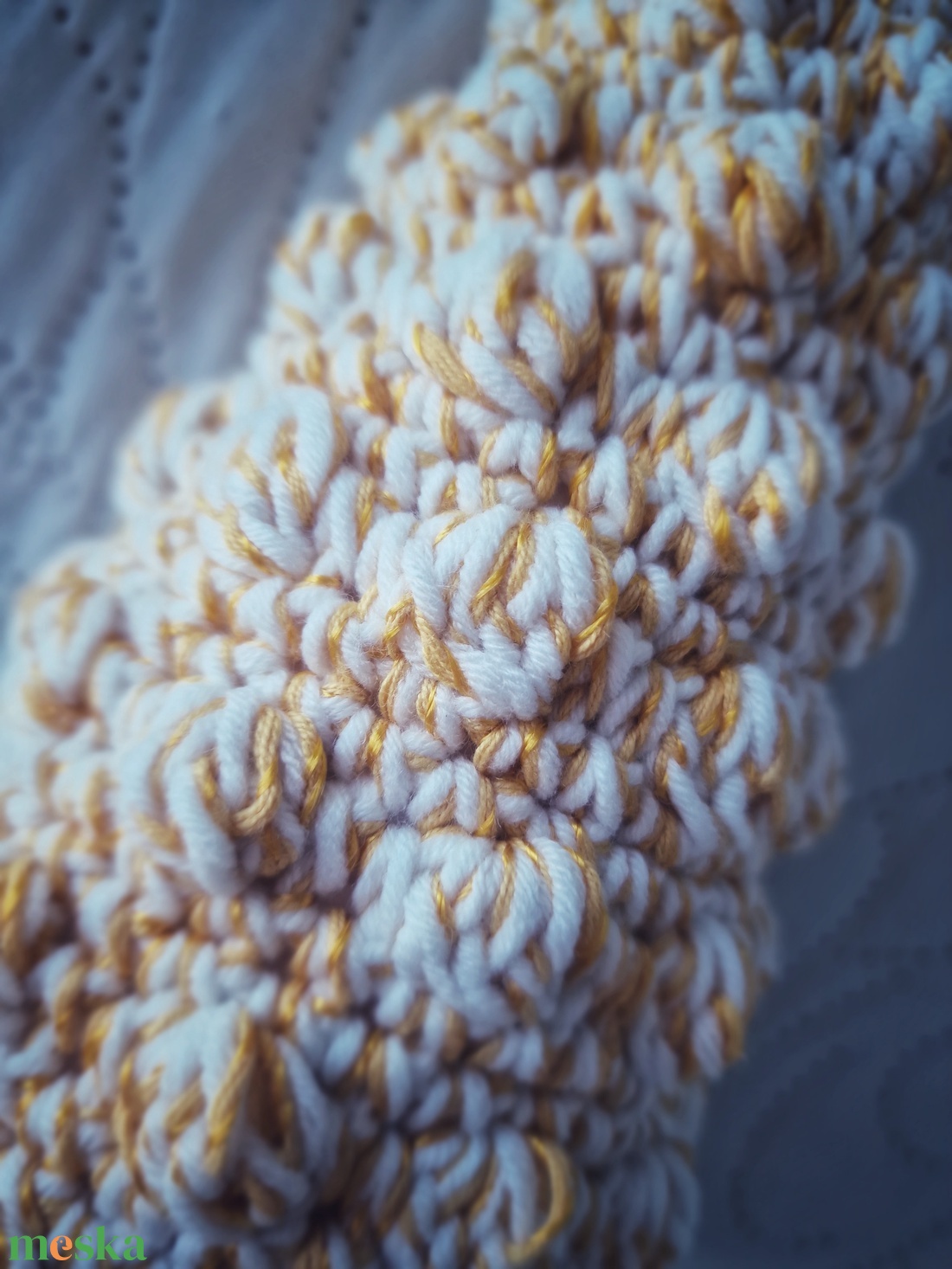 Horgolt karácsonyfa - karácsony - adventi díszek - adventi asztaldísz - Meska.hu